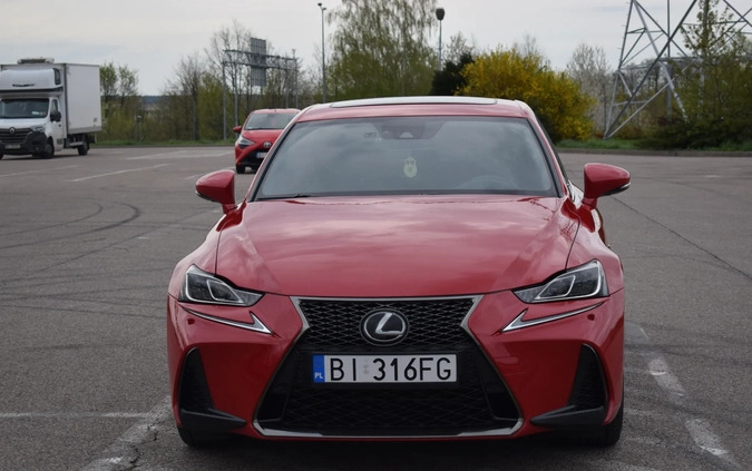 Lexus IS cena 110000 przebieg: 173645, rok produkcji 2016 z Białystok małe 211